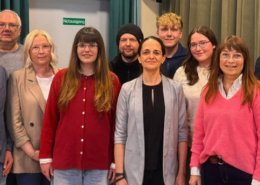 Ann-Christin Hain mit ihrem neuen Vorstandsteam