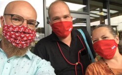 Siegmar Lindel, Jan Thies und Melanie Ochsenfarth